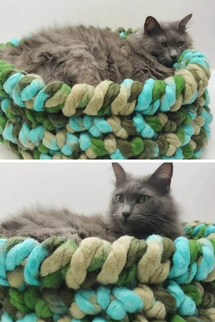 15 Pet Bed Crochet Free Patterns