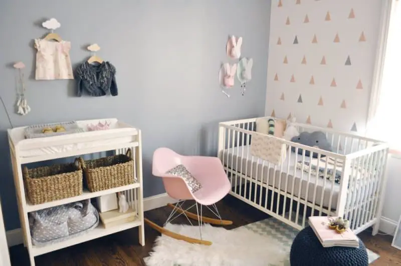 Modern Decoration of Baby Girl Room