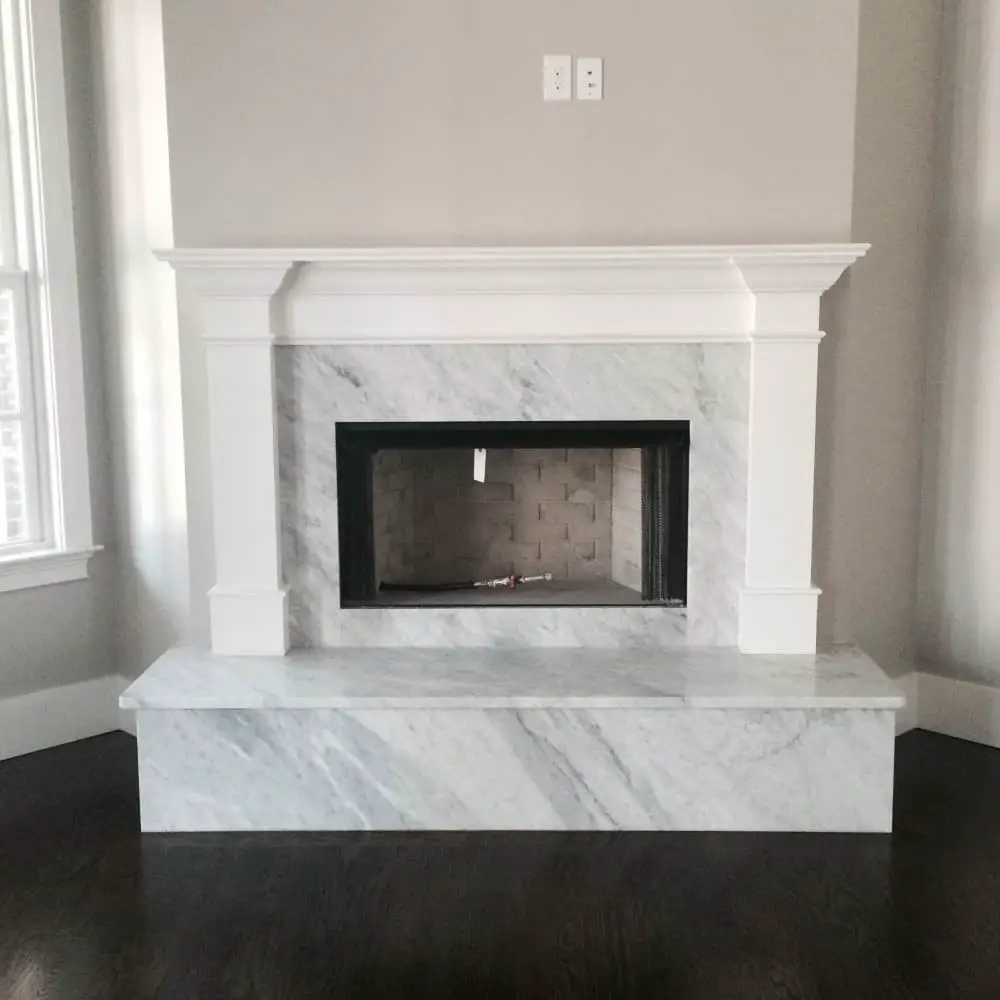 Marble fireplace surround ideas