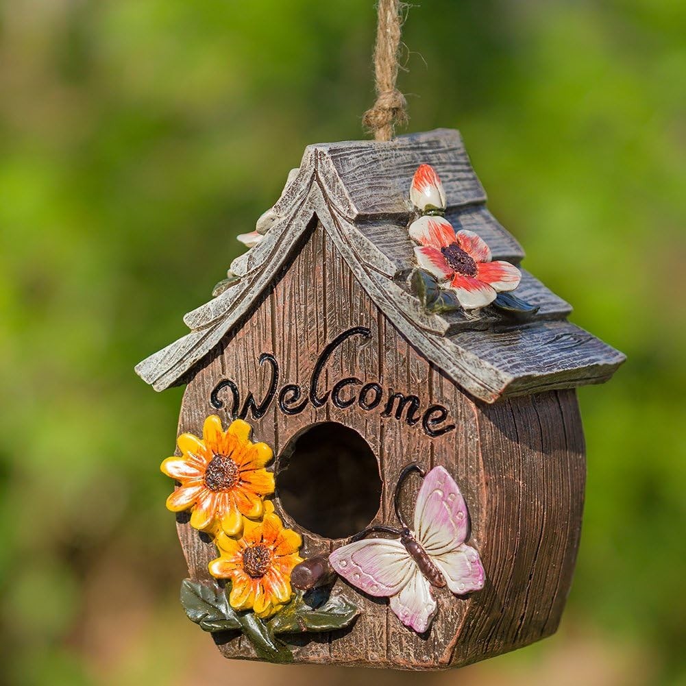 Tie a Birdhouse In One Of The Trees From Your Backyard