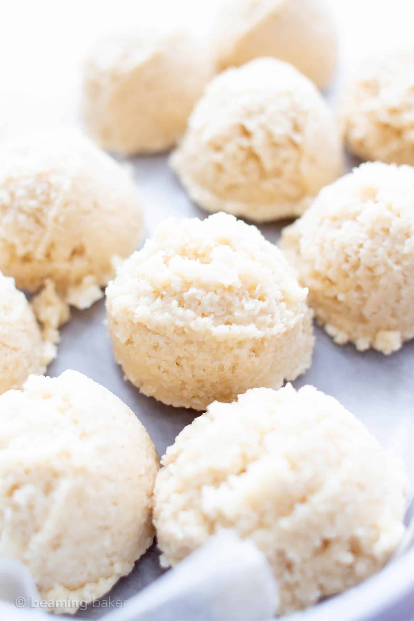 4 Ingredient No Bake Coconut Macaroons