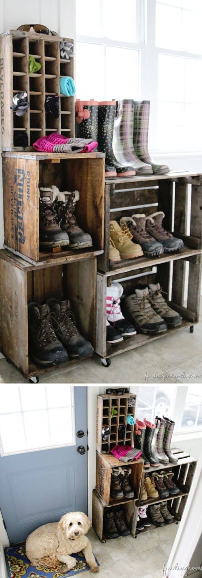 Vintage Shoe Racks