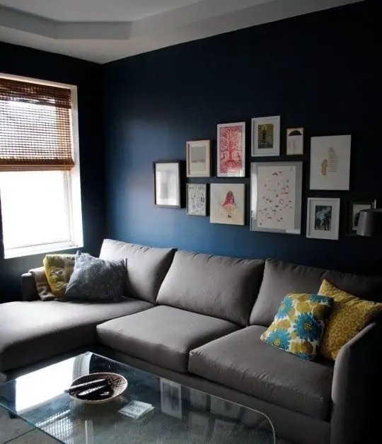 Navy Blue walls