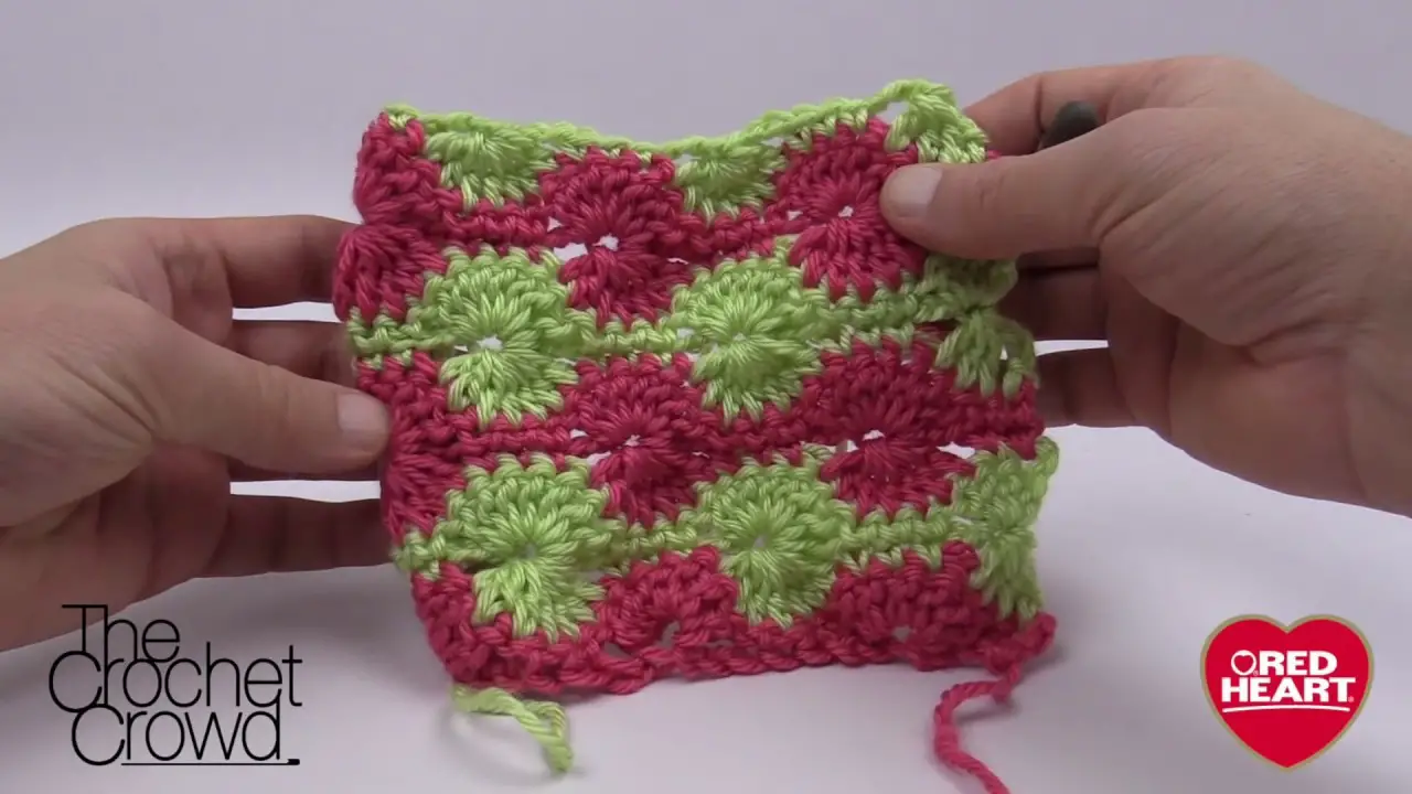 The crochet Catherine wheel stitch