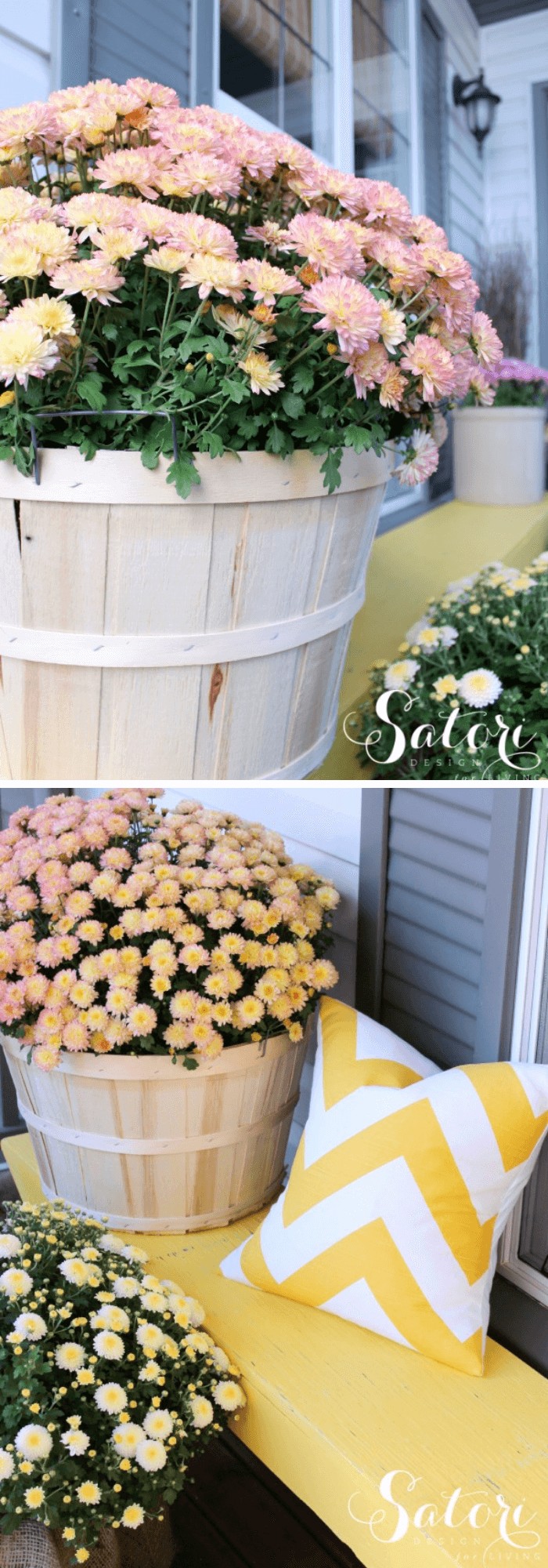 Create a welcoming fall front porch