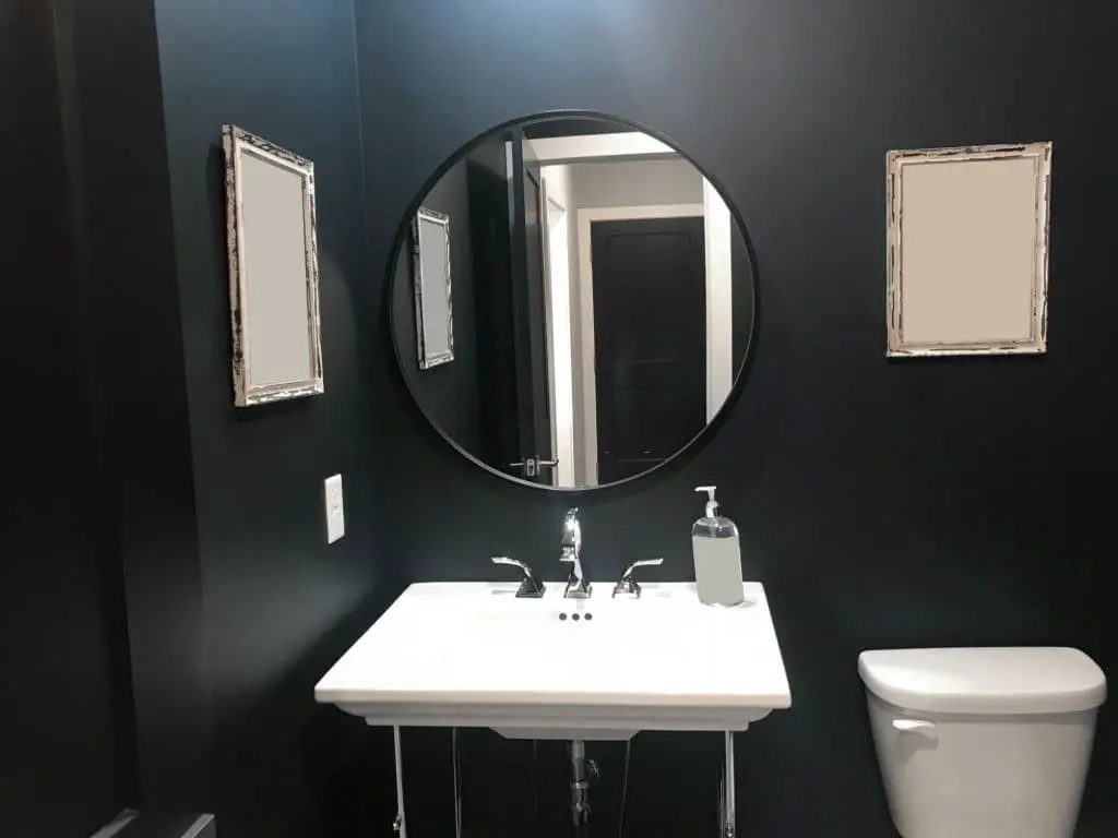 Colors of the Half Bathroom