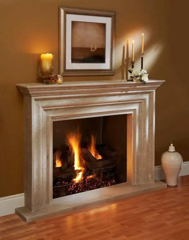 Fireplace mantel surround ideas.