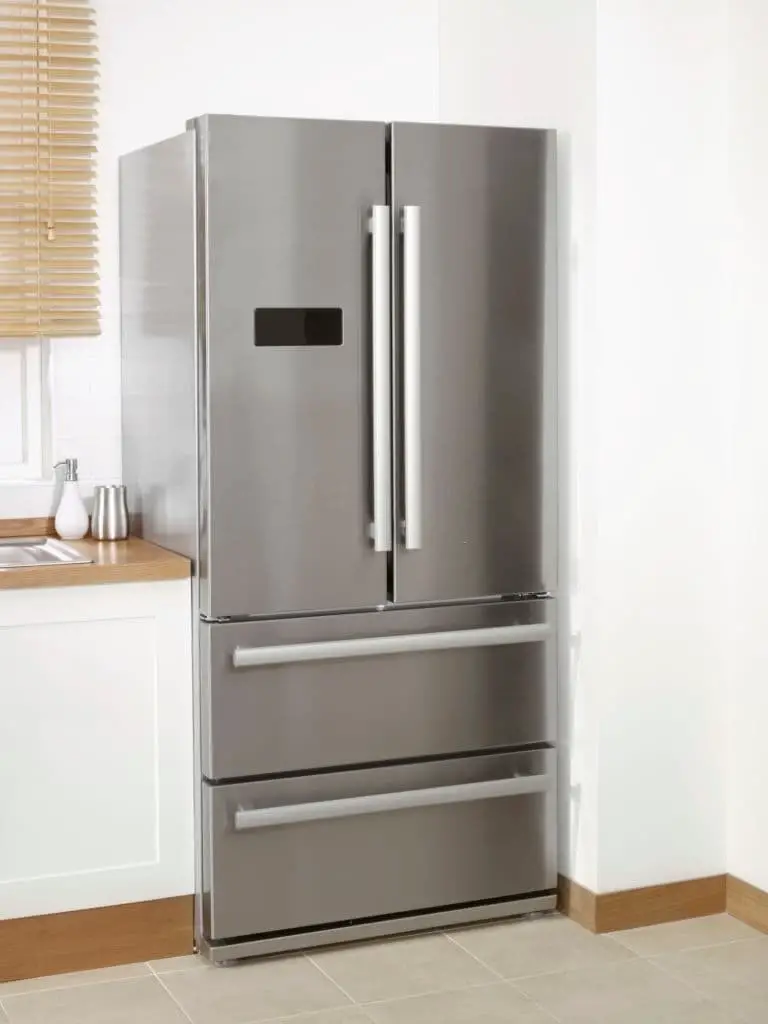 How much does a French door refrigerator weigh?