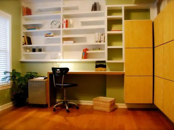 #6. Modern efficient shelving design