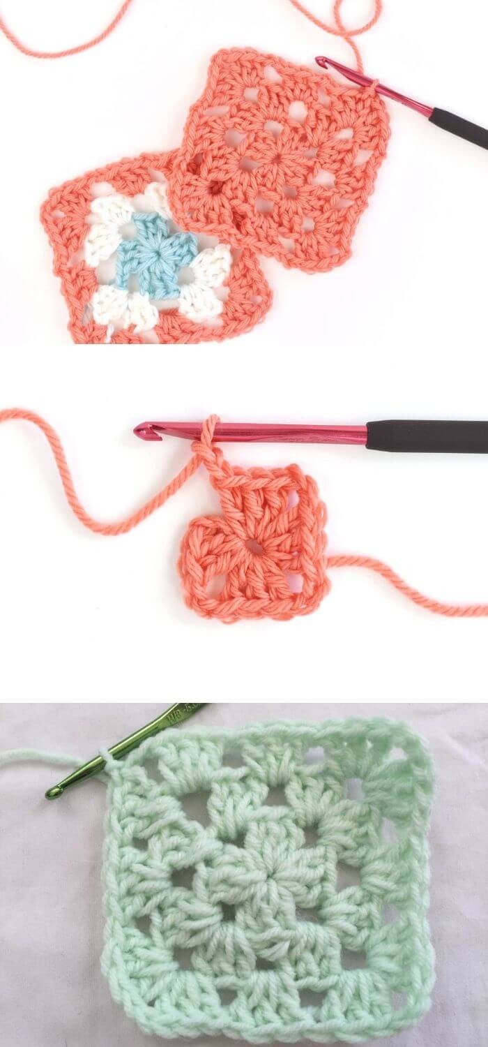 Basic Square Crochet Coaster