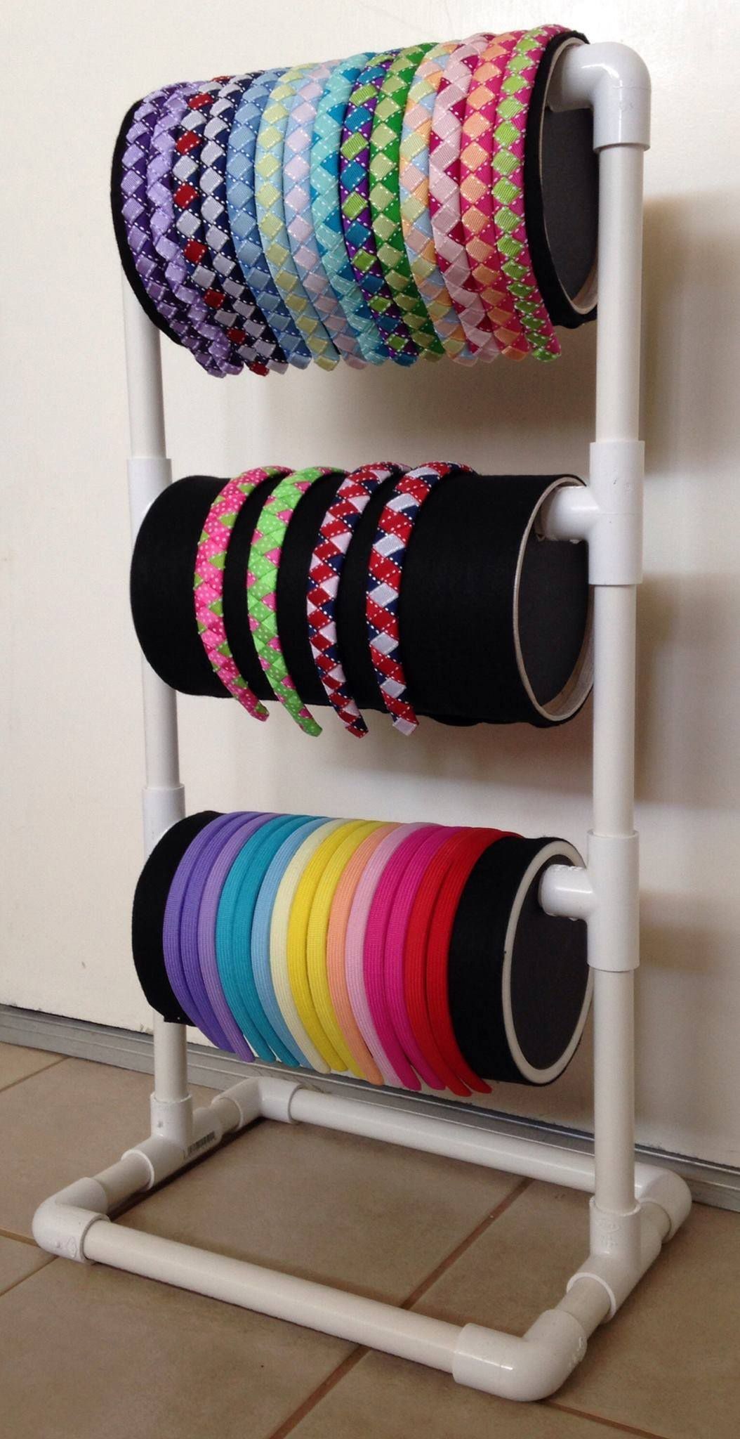 The rainbow headband stand