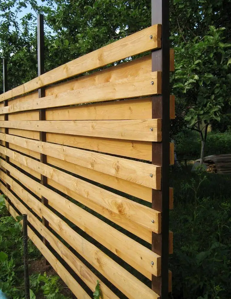 Cedar fence picket