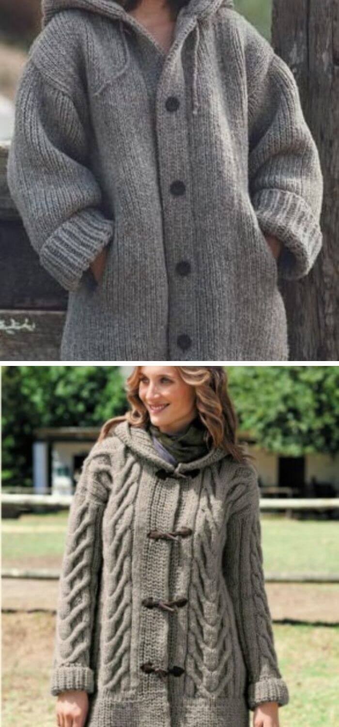 Chunky women coats