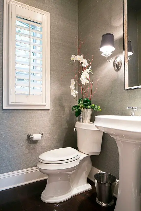 Use Lighting to Increase Space in a Small Bathroom