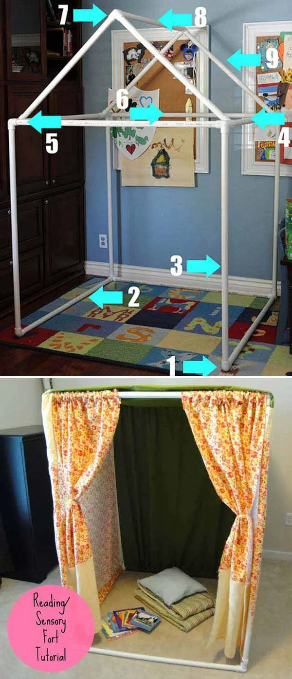 It would be perfect reading nook or play house for kids