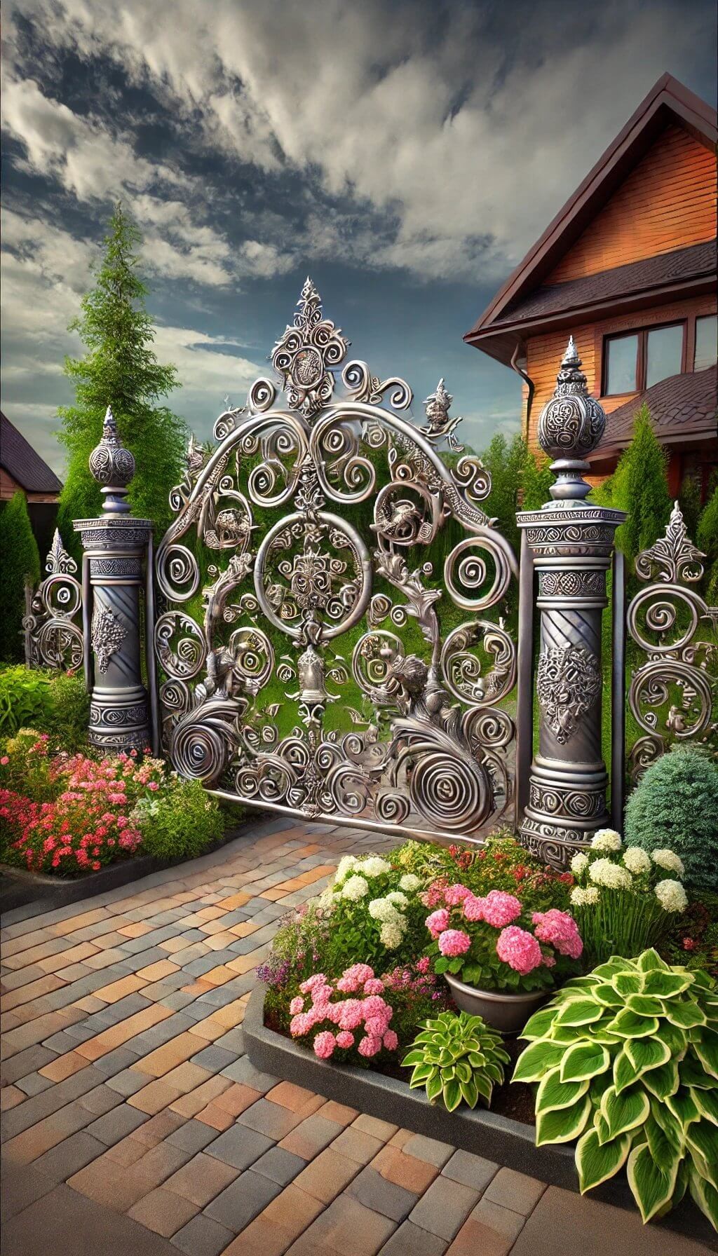 Decorative Pipe Fence