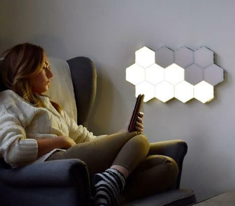 Touch-sensitive modular lights