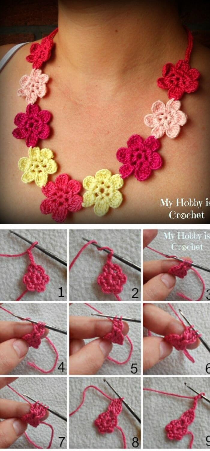 Flower necklace Hawaiian dream