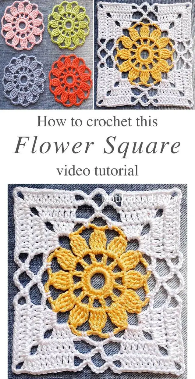 The Granny Flower Square.