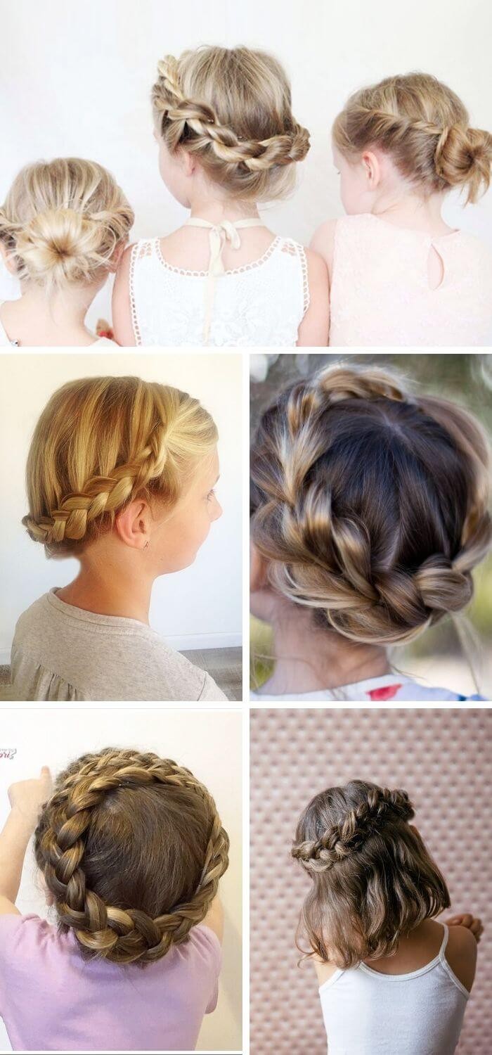 Crown Braid Hairstyle