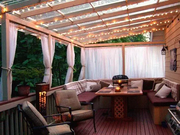 Overhead deck lighting ideas