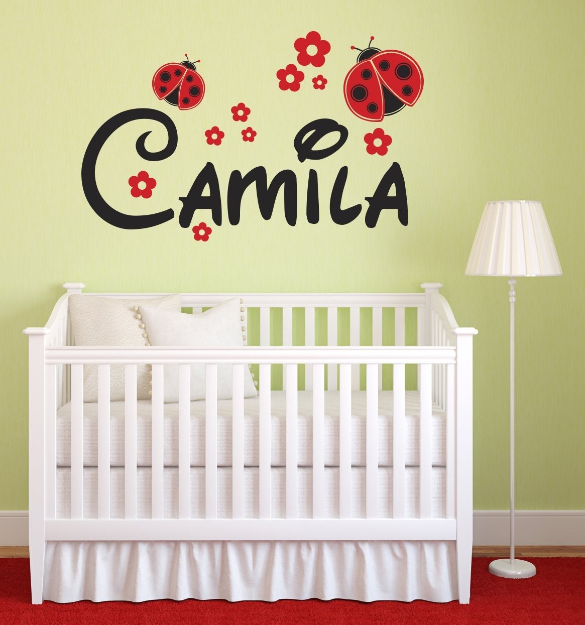 10+ Ladybug nursery theme decor ideas for baby girl’s bedroom