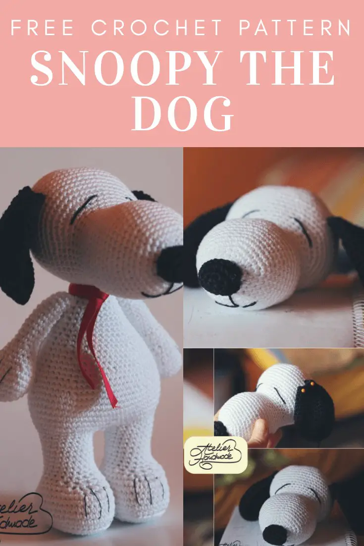 Amigurumi Snoopy dog pattern