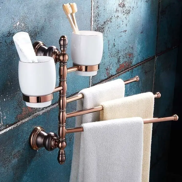 Bathroom Towel Racks that Swivel