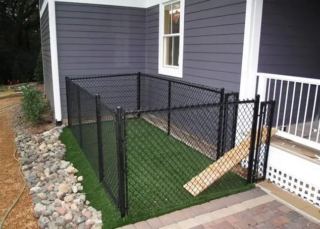 Small dog fence ideas