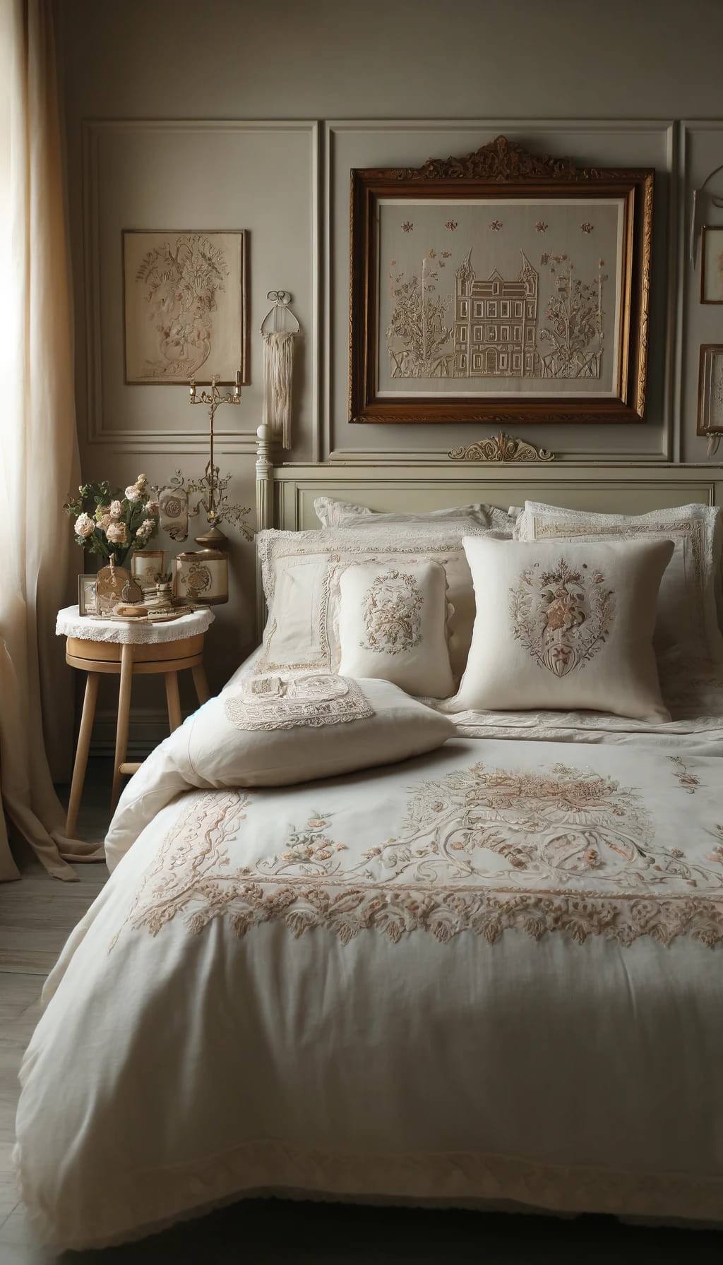 Embroidered Linens