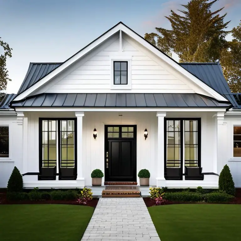 15 Best Siding Colors That Go With Black Windows