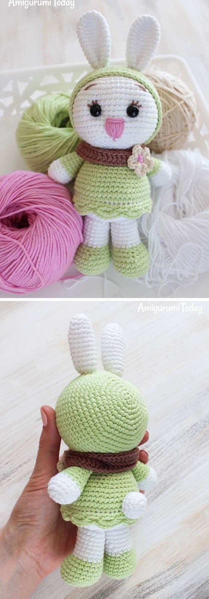 The Amigurumi crochet sunny bunny!