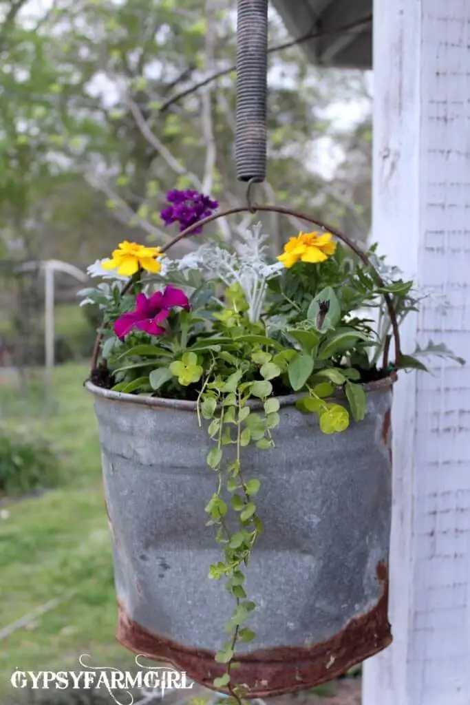 Denim Pockets for Wall-Mounted Planters