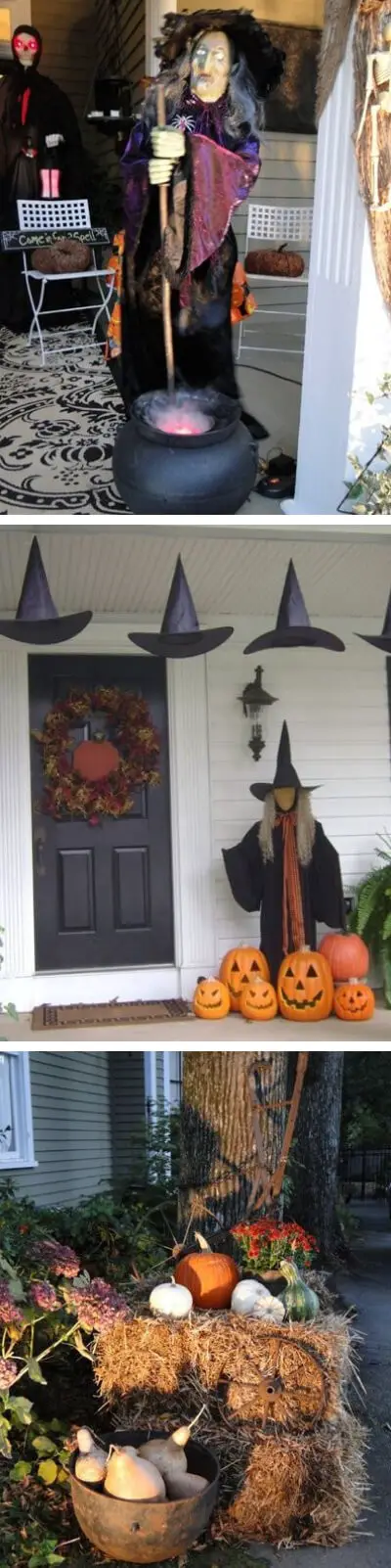 Halloween-Themed Entryway