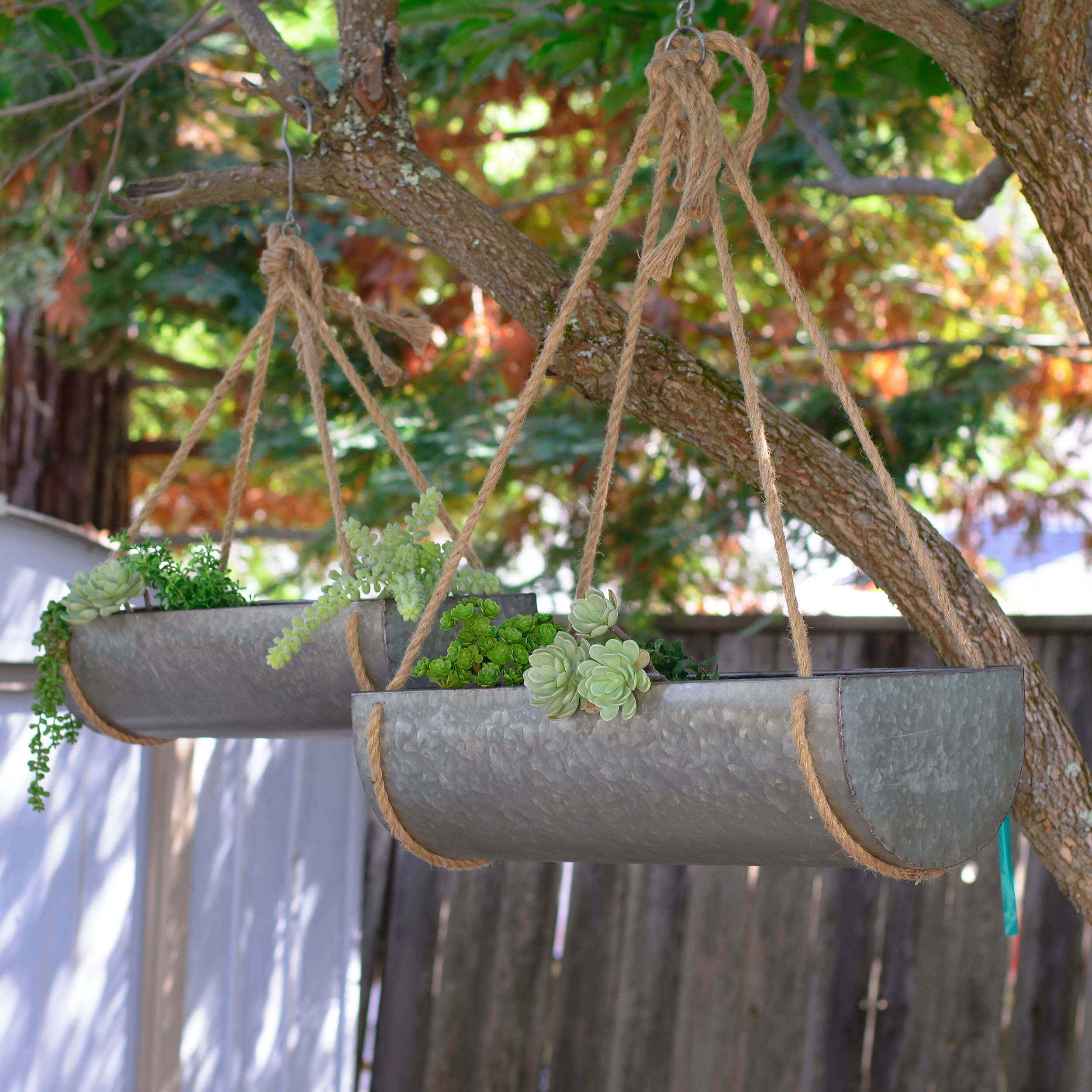 Upcycle To Make Hanging Pots