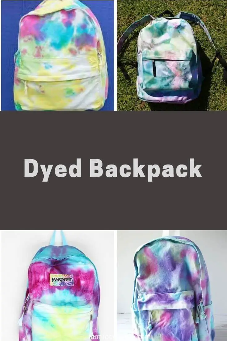 Dyed Backpack