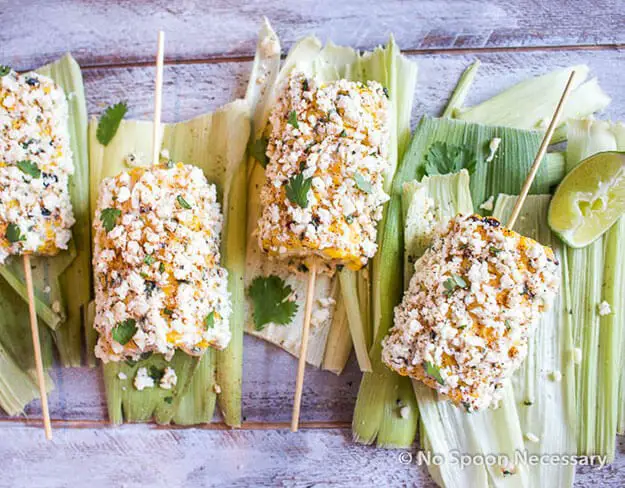 Mexican Street Corn Skewers