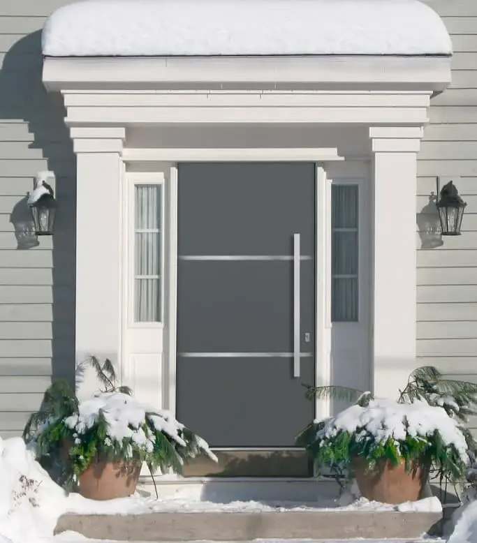 Grey Front Doors