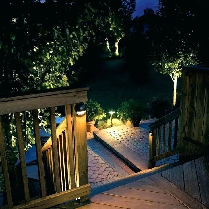 Solar deck lighting ideas