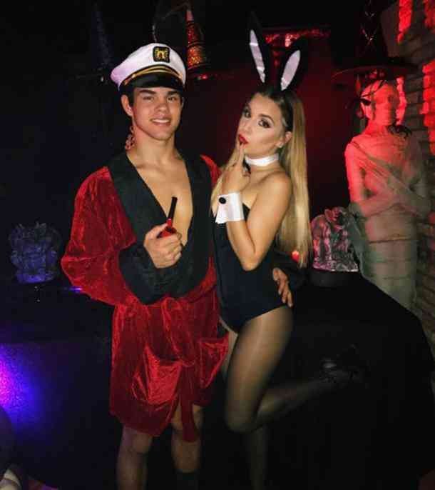 Hugh and Bunny (Playboy Halloween Couple Costume)