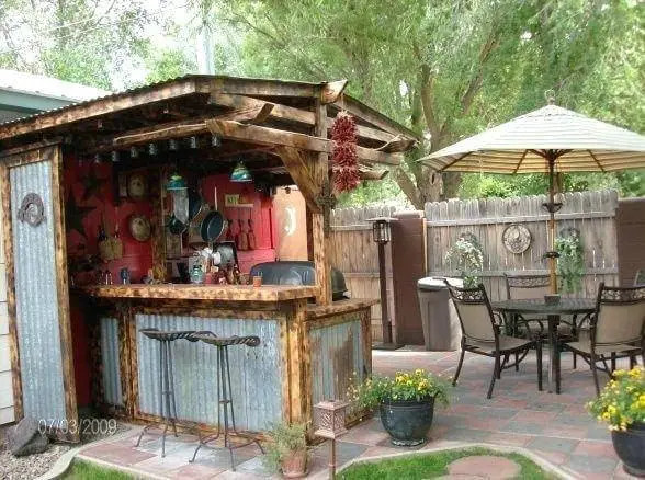 Rustic Outdoor Kitchen