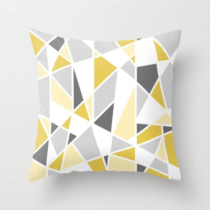 Why Not A Geometric Pattern Throws Pillows?