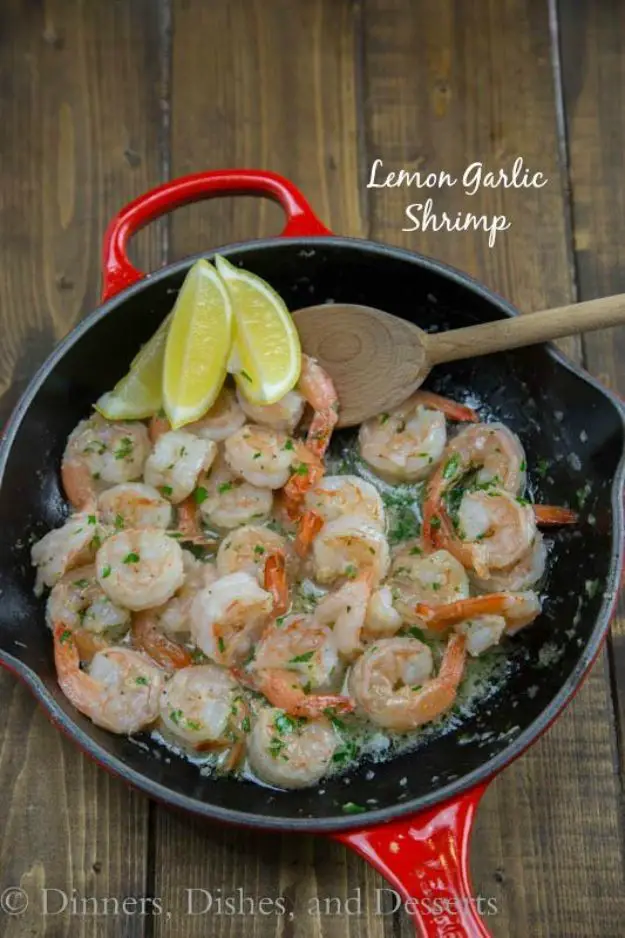 Lemon Garlic Shrimp