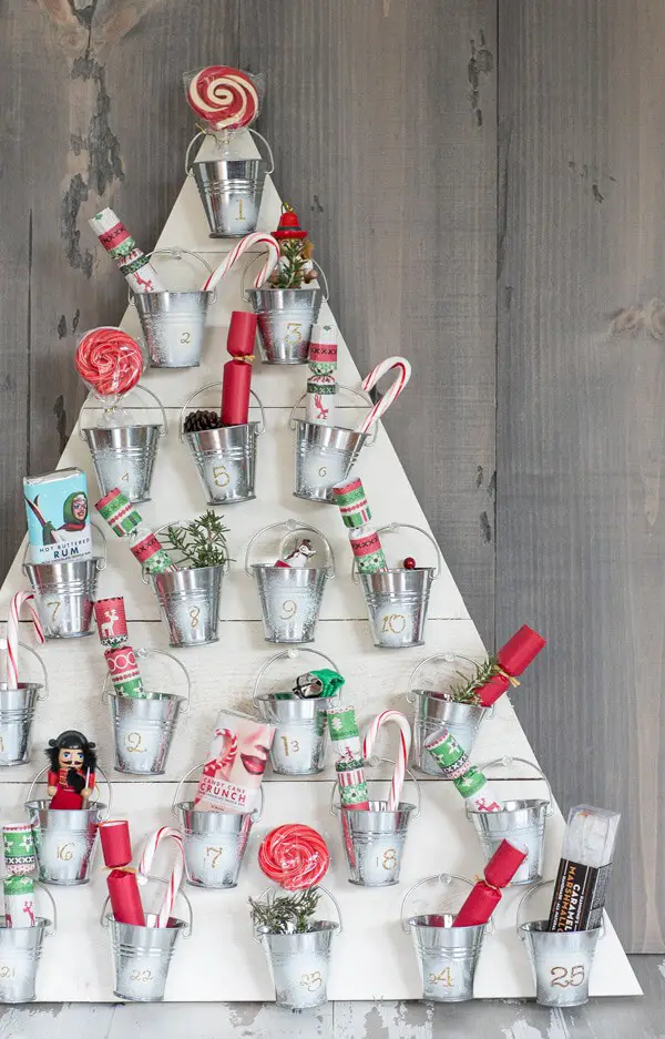 DIY Wooden Advent Calendar