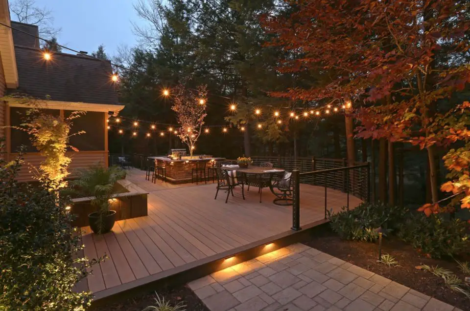 Overhead deck lighting ideas