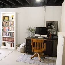 Basement study room