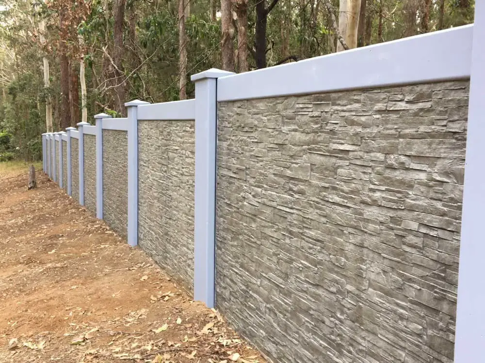 Precast Concrete Wall.