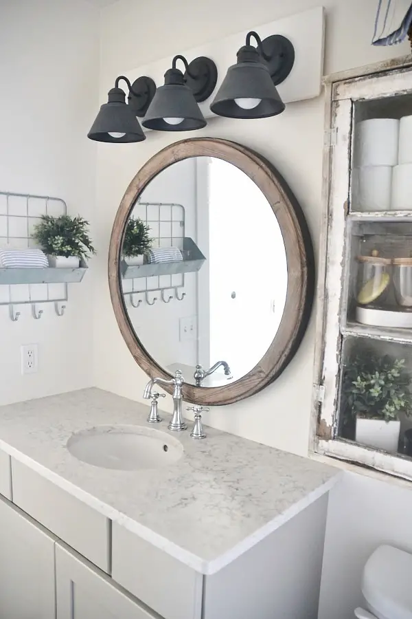 Farmhouse bathroom vanity light fixture