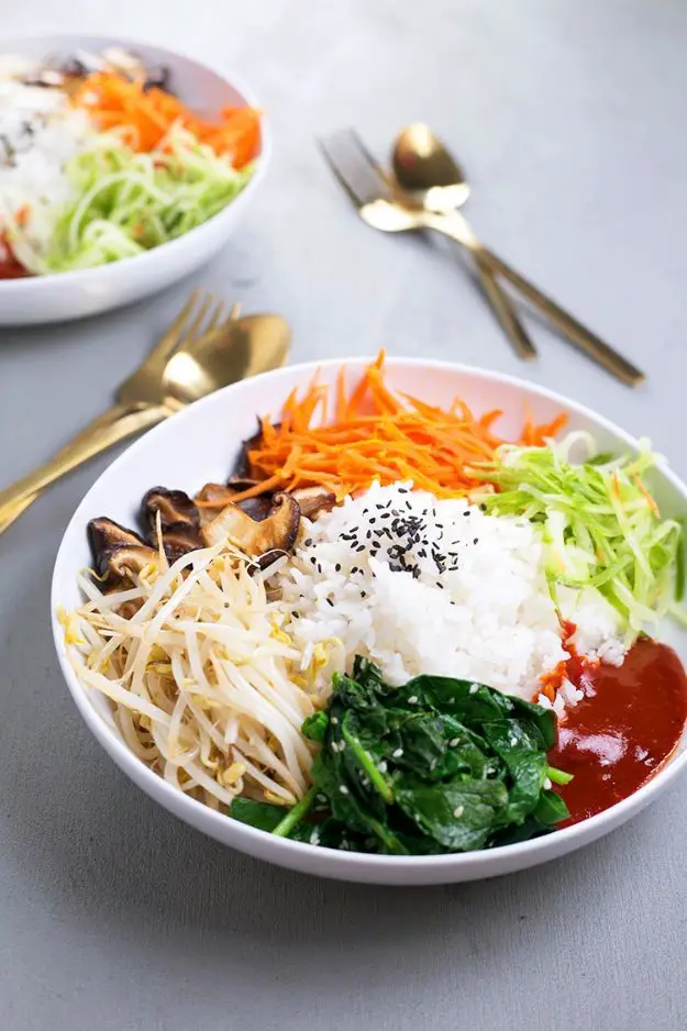 Vegan Korean Bibimbap