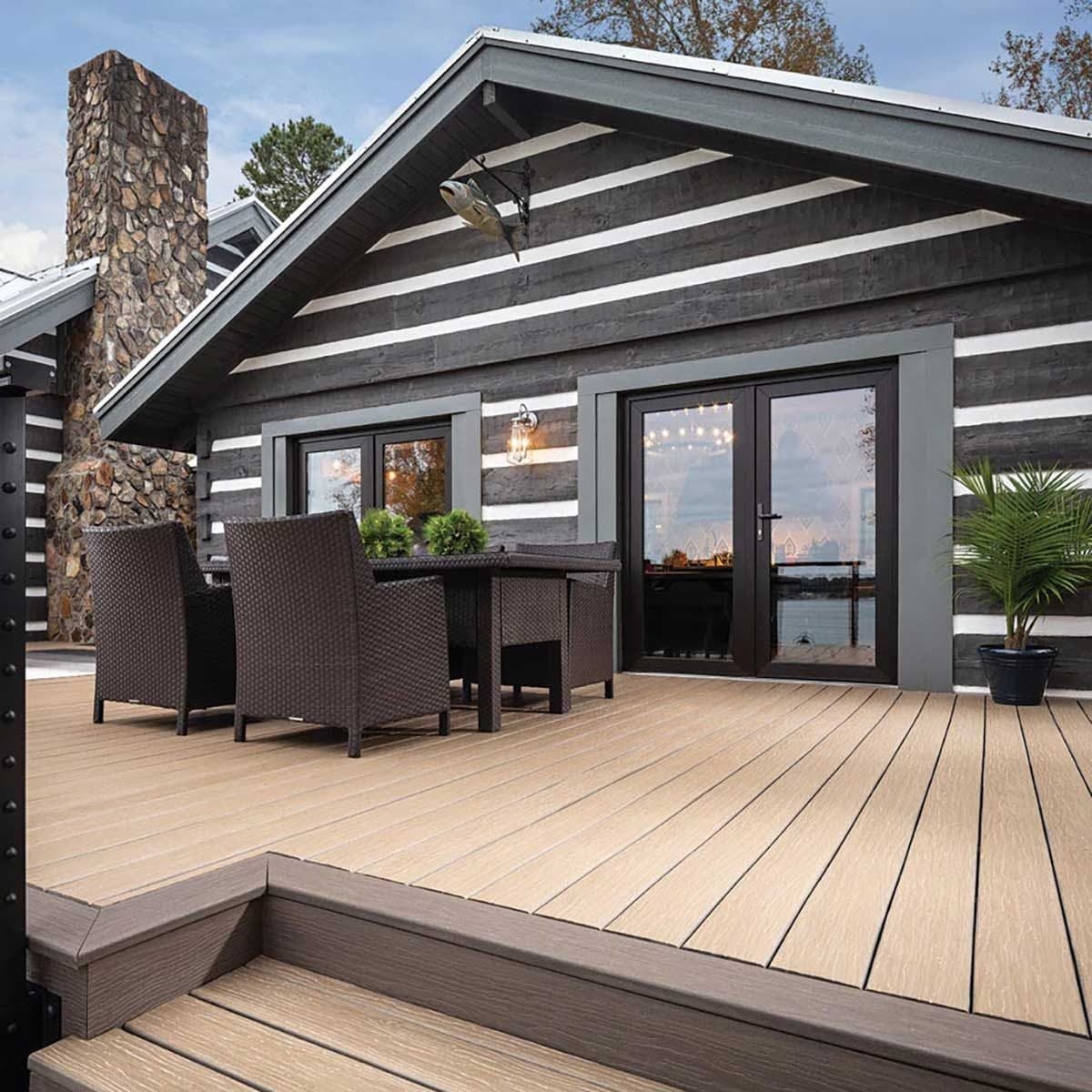 Decking should complement the architecture of your home.